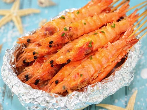 鲁甸椒盐大虾培训